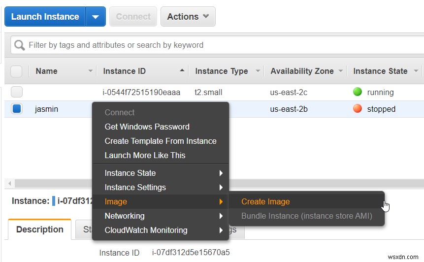 วิธีย้ายอินสแตนซ์ Amazon EC2 ไปยัง Availability Zone อื่น 