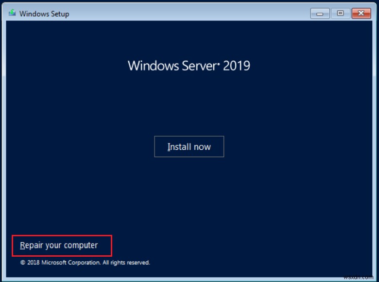 วิธีการสำรองและกู้คืนข้อมูลใน Windows Server 2019 