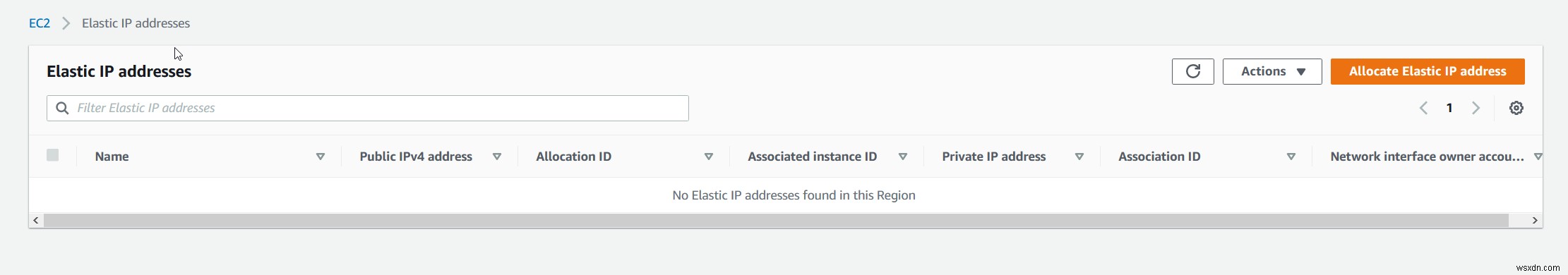 วิธีจัดสรรที่อยู่ Elastic IP ให้กับอินสแตนซ์ Amazon EC2 