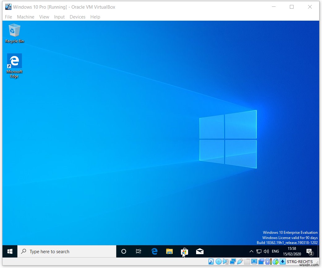 วิธีการติดตั้ง Windows 10 ใน Oracle VM VirtualBox 