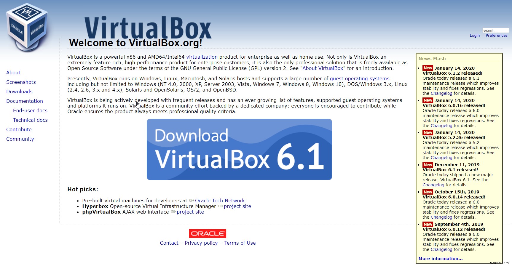 วิธีการติดตั้ง Oracle VM VirtualBox บน Windows 10 