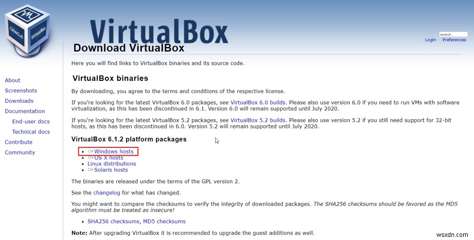 วิธีการติดตั้ง Oracle VM VirtualBox บน Windows 10 