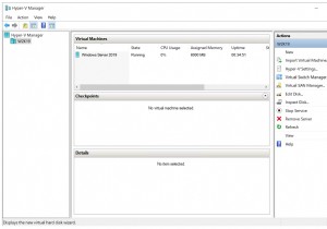 วิธีเพิ่มดิสก์เสมือนใน Hyper-V 2019 