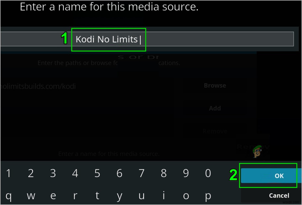 Kodi No Limit ไม่ทำงาน 