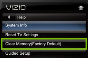 Vizio TV ไม่เชื่อมต่อกับ WiFi 