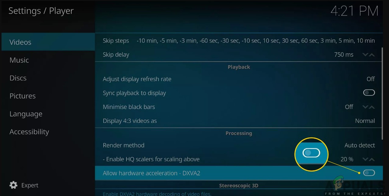 วิธีแก้ไขปัญหาบัฟเฟอร์ Kodi 