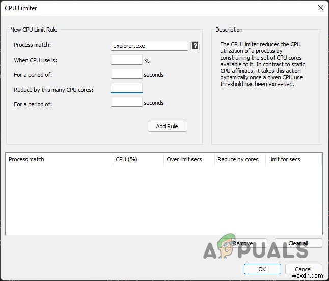 จะจำกัดการใช้งาน CPU ของโปรแกรมใน Windows ได้อย่างไร? 