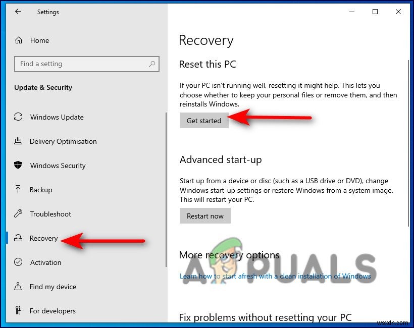 วิธีแก้ไข “รหัสข้อผิดพลาด:0x0 0x0” บน Windows 