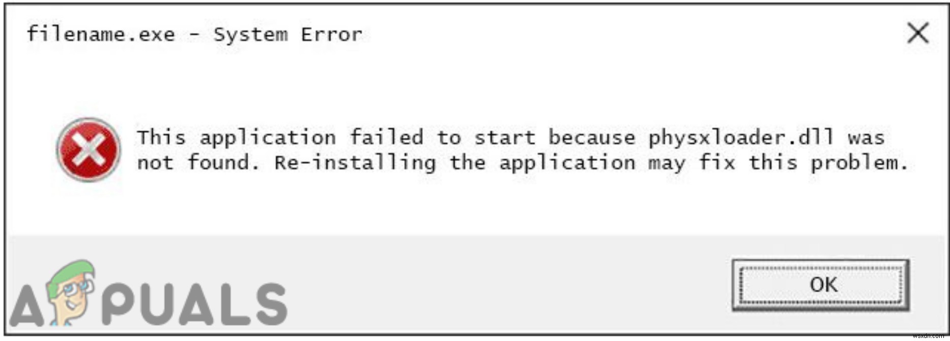 วิธีแก้ไขข้อผิดพลาด PhysXLoader.dll ใน Windows 