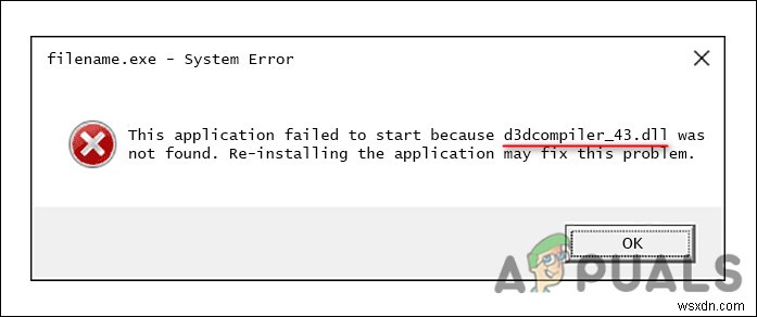 การแก้ไข:d3dcompiler_43.dll หายไปใน Windows? 