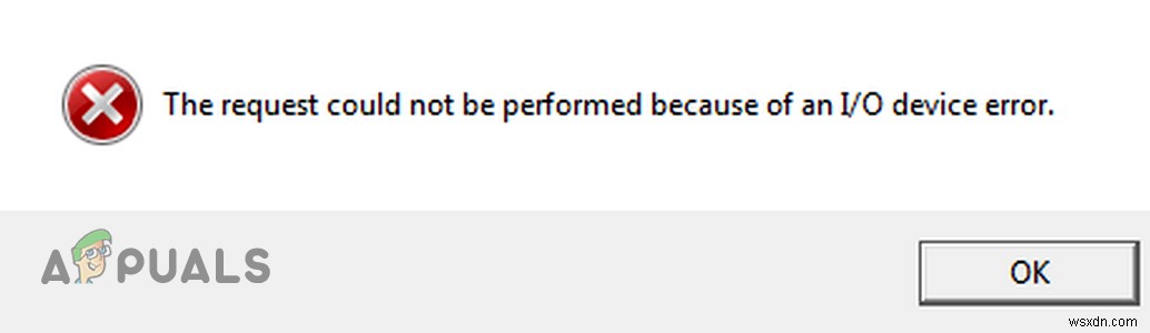 วิธีการแก้ไข “Disk I/O Error” บน Windows? 