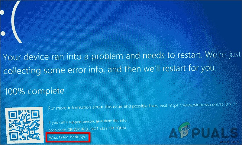 วิธีแก้ไขข้อผิดพลาดหน้าจอสีน้ำเงิน “Bddci.sys” บน Windows 