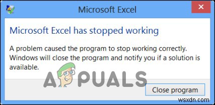 วิธีแก้ไข Excel หยุดทำงานบน Windows 