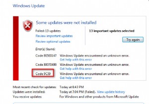 วิธีแก้ไขข้อผิดพลาดของ Windows Update 9C59 