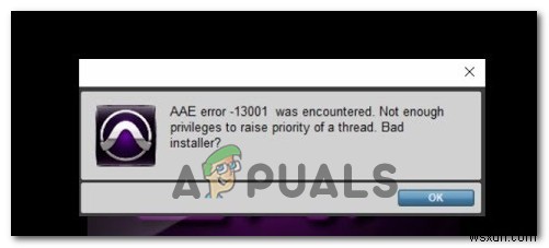 วิธีแก้ไข  DAE Error 13001  ใน Pro Tools 