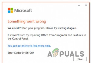วิธีแก้ไขรหัสข้อผิดพลาดของ Microsoft 0x426-0x0 