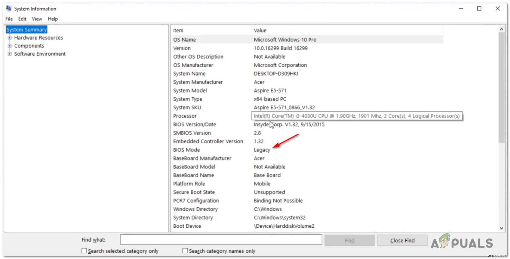 วิธีการแปลง UEFI เป็น BIOS รุ่นเก่าบน Windows (7, 8 และ 10)