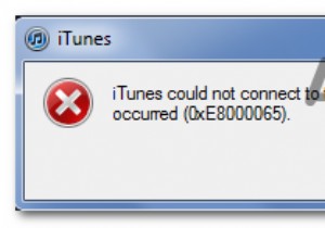 วิธีการแก้ไขข้อผิดพลาด iTunes 0xE8000065 บน Windows 7/8/10?
