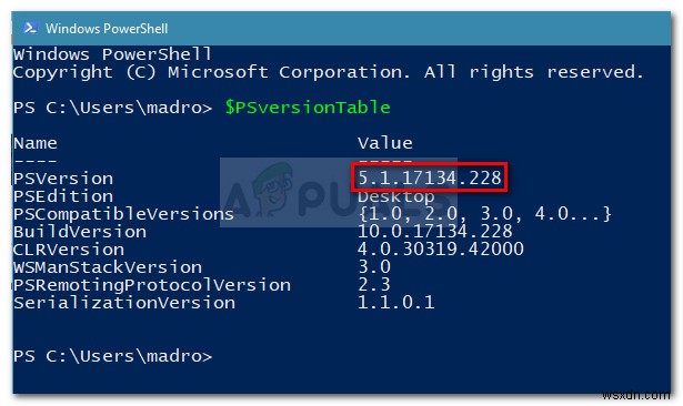 วิธีตรวจสอบเวอร์ชันของ Powershell ใน Windows 10, 8 และ 7 