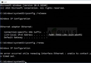 แก้ไข:ไม่สามารถติดต่อข้อผิดพลาดเซิร์ฟเวอร์ DHCP ของคุณใน Windows 7, 8, 10 
