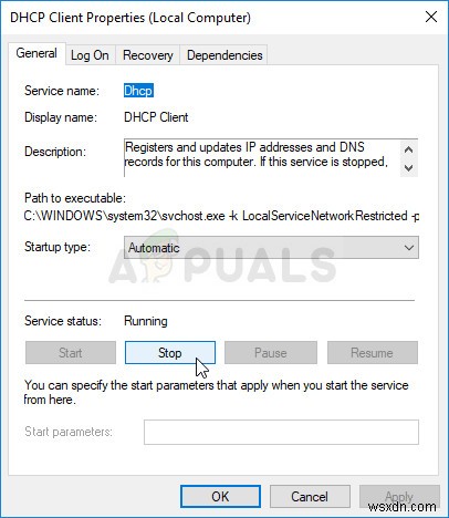 แก้ไข:ไม่สามารถติดต่อข้อผิดพลาดเซิร์ฟเวอร์ DHCP ของคุณใน Windows 7, 8, 10 