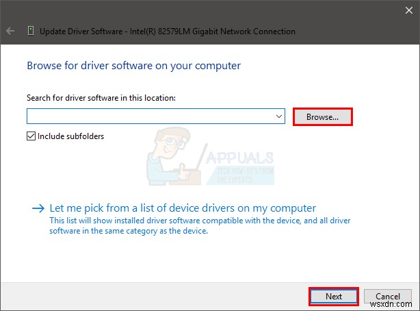 แก้ไข:พอร์ตอีเธอร์เน็ตไม่ทำงานบน Windows 7/8/10 