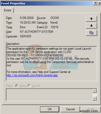วิธีแก้ไขข้อผิดพลาด DCOM 10016 บน Windows 7, 8 และ 10 