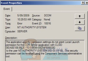 วิธีแก้ไขข้อผิดพลาด DCOM 10016 บน Windows 7, 8 และ 10 