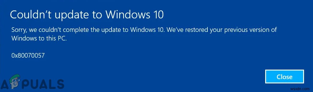 แก้ไขปัญหา Windows Update Error 0x80070057 (Easy Fix) 