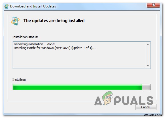 แก้ไข:รหัสข้อผิดพลาดของ Windows Update 80244010 