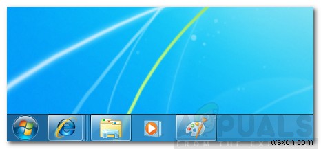 วิธีแก้ไข  ทาสก์บาร์ไม่ซ่อน  ใน Windows 7 