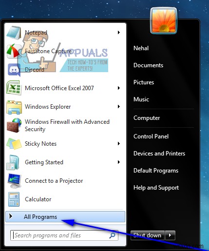 วิธีหยุดโปรแกรมไม่ให้ทำงานเมื่อเริ่มต้นระบบบน Windows 7 