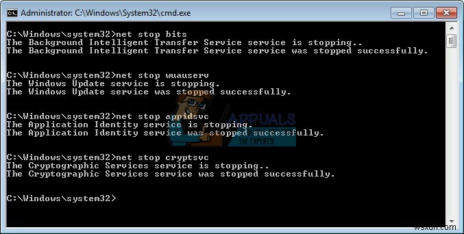 แก้ไข:รหัสข้อผิดพลาดของ Windows Update 0x80073701