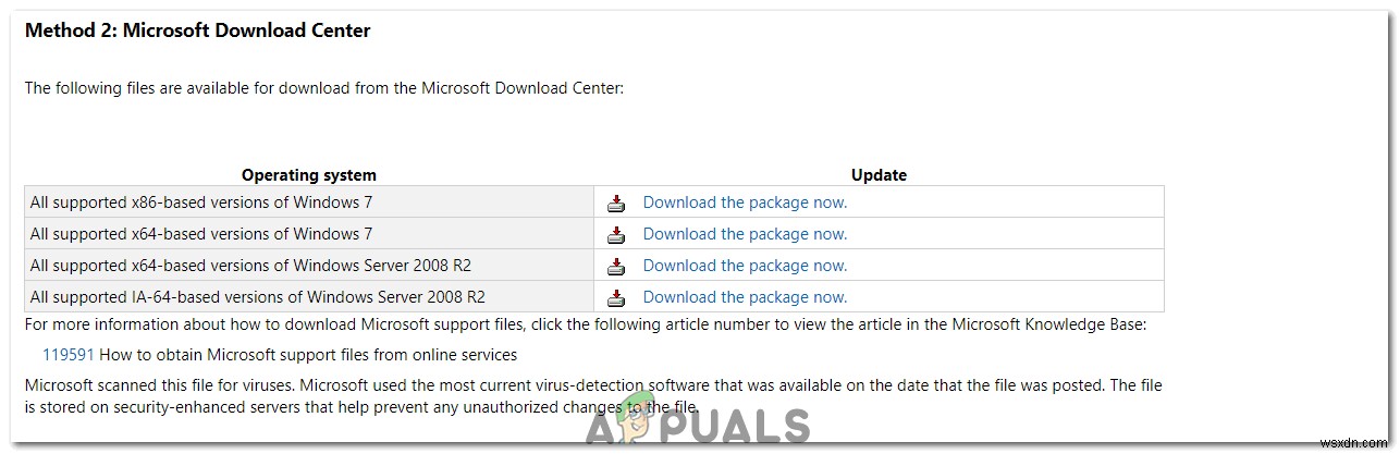 วิธีติดตั้งการอัปเดตทั้งหมดบน Windows 7 พร้อมกัน 