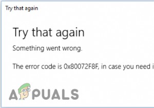 วิธีแก้ไข “รหัสข้อผิดพลาด:0x80072f8f” ใน Microsoft Store 