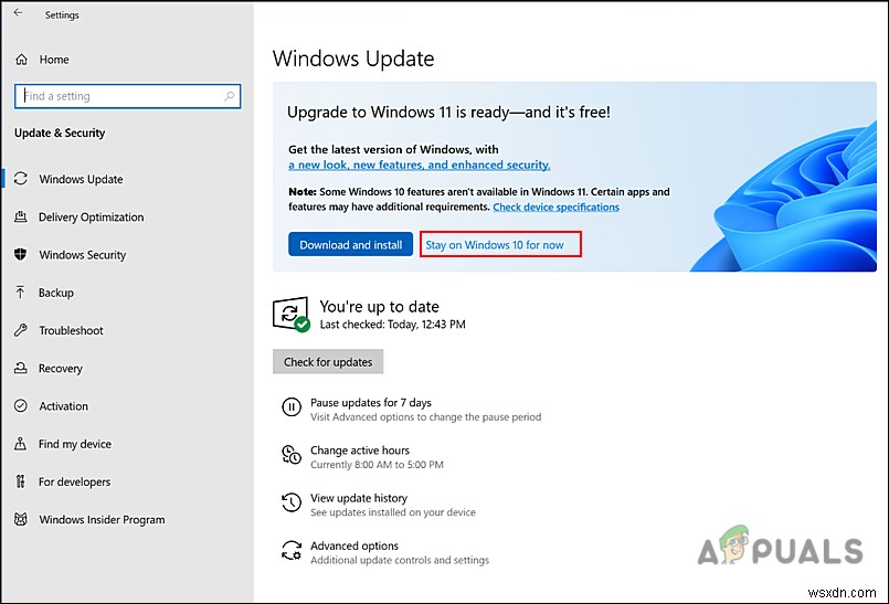 จะยกเลิกการอัปเดต Windows 11 และใช้งาน Windows 10 ต่อไปได้อย่างไร 