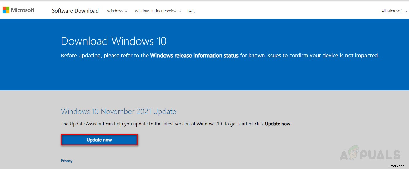 จะติดตั้ง/อัปเดตเป็น Windows 10 เวอร์ชัน 21H2 ได้อย่างไร 