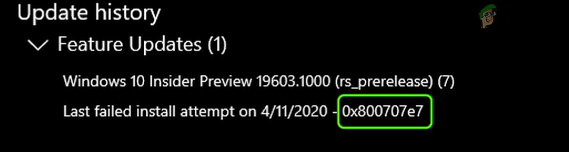 วิธีแก้ไขการอัปเดต  รหัสข้อผิดพลาด:0x800707e7  ใน Windows 10 