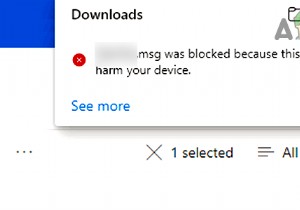 วิธีลบข้อผิดพลาดด้านความปลอดภัยเมื่อดาวน์โหลดไฟล์แนบอีเมล  .msg  จาก SharePoint 