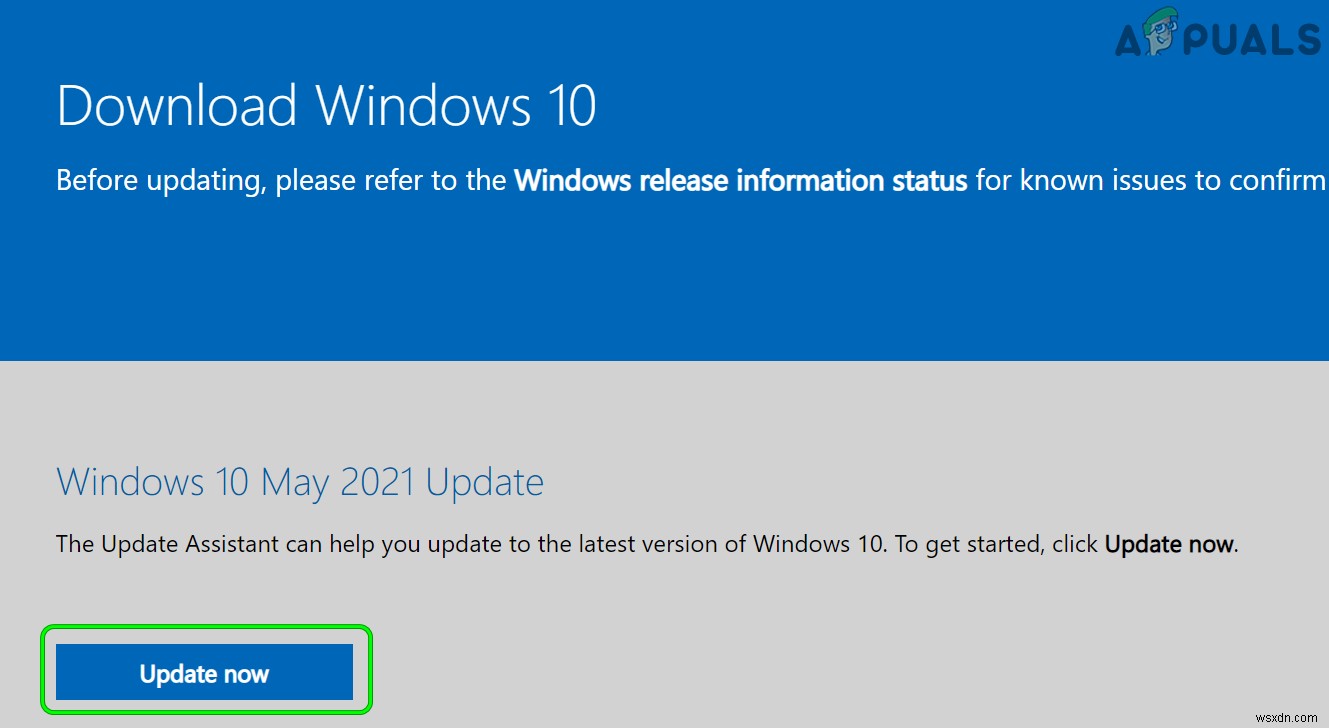 วิธีการแก้ไขข้อผิดพลาด Windows Update 0x800f0984 สำหรับเวอร์ชัน 21H1 