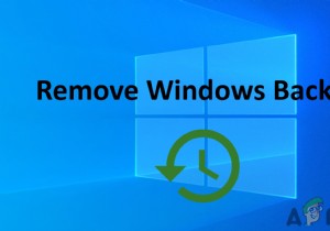 จะลบไฟล์สำรองใน Windows 10 ได้อย่างไร? 