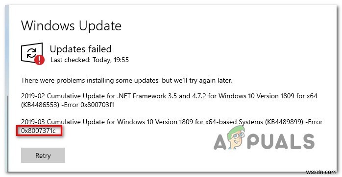 แก้ไขข้อผิดพลาด Windows Update 0X8007371C ใน Windows 10 