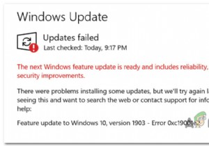 แก้ไขข้อผิดพลาด Windows Update 0XC19001E2 ใน Windows 10 (แก้ไข) 