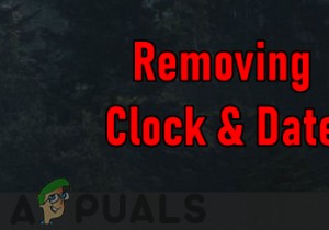 วิธีเปิด/ปิดนาฬิกาและวันที่จากพื้นที่แจ้งเตือนระบบใน Windows 10 