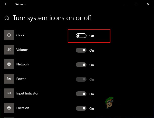 วิธีเปิด/ปิดนาฬิกาและวันที่จากพื้นที่แจ้งเตือนระบบใน Windows 10 