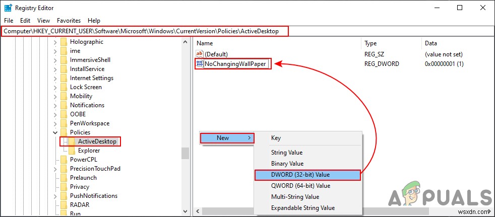 วิธีป้องกันผู้ใช้รายอื่นจากการเปลี่ยนพื้นหลังใน Windows 10 ของคุณ 