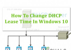 วิธีการเปลี่ยนเวลาเช่า DHCP Windows 10 