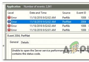 วิธีแก้ไขข้อผิดพลาด PerfNet 2004 บน Windows 10 