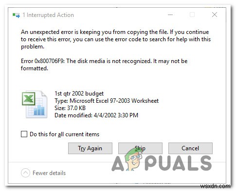 จะแก้ไขข้อผิดพลาด 0X800706F9 บน Windows 10 ได้อย่างไร 