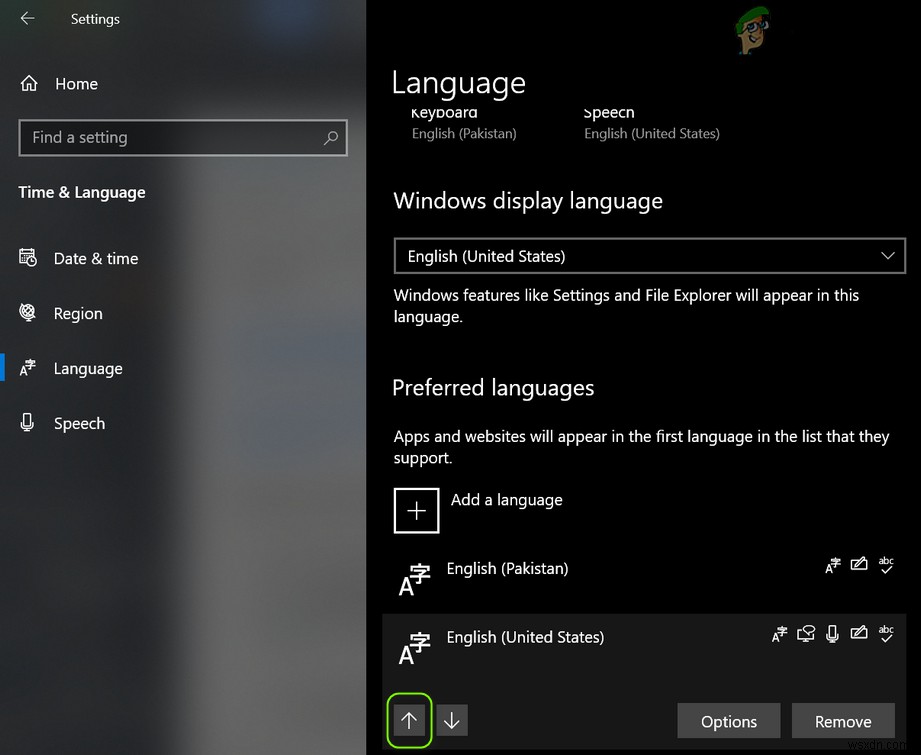 ไม่สามารถลบภาษาออกจาก Windows 10 (แก้ไข) 
